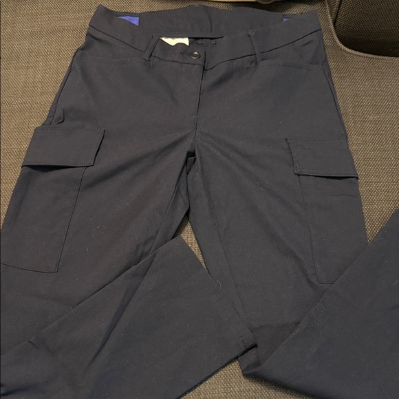 Women’s Cintas comfort flex pro Navy Cargo Pants size 2 RG - Picture 1 of 4